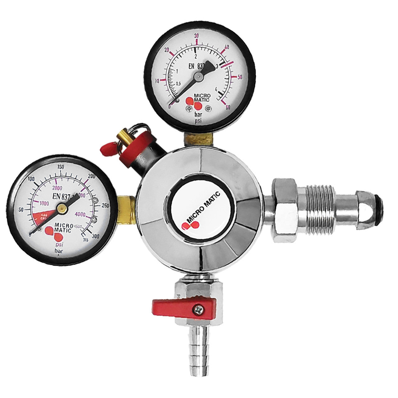 Primary Nitrogen Regulator, Primary N2, 60psi, MicroMatic